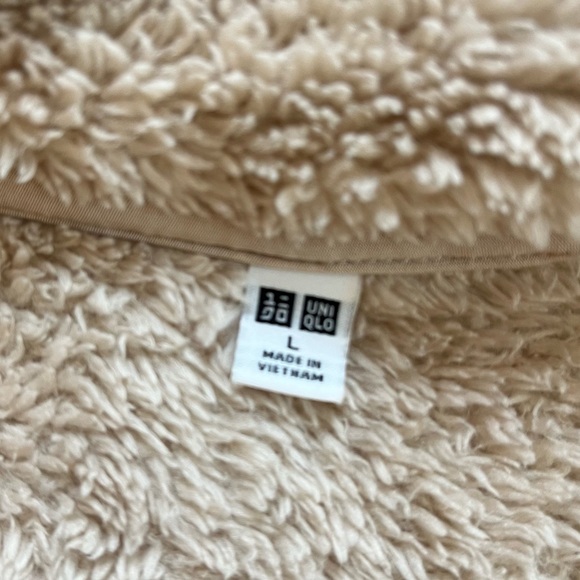 Uniqlo Teddy Zip Up Jacket Size Large - Picture 4 of 6